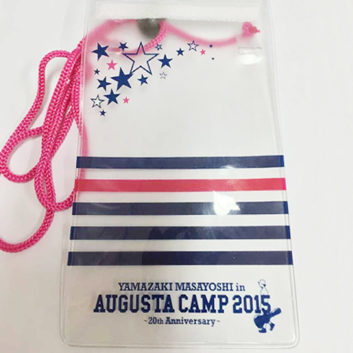 AUGUSTA CAMP 2015　スマホ＆チケットホルダー
