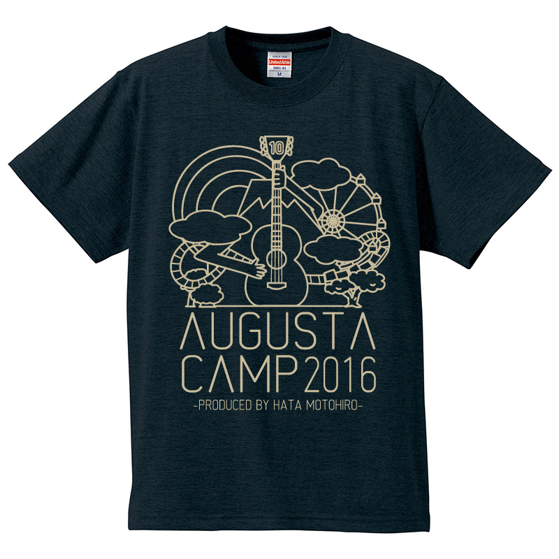 AUGUSTA CAMP 2016　ハイランドTシャツ/ヘザーダークグレー