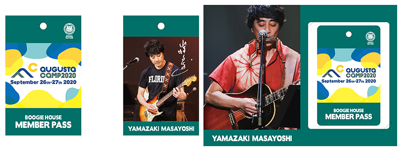 Augusta Camp 2020 Artist Pass Masayoshi Yamazaki