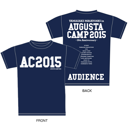 AUGUSTA CAMP 2015 logo T-shirt