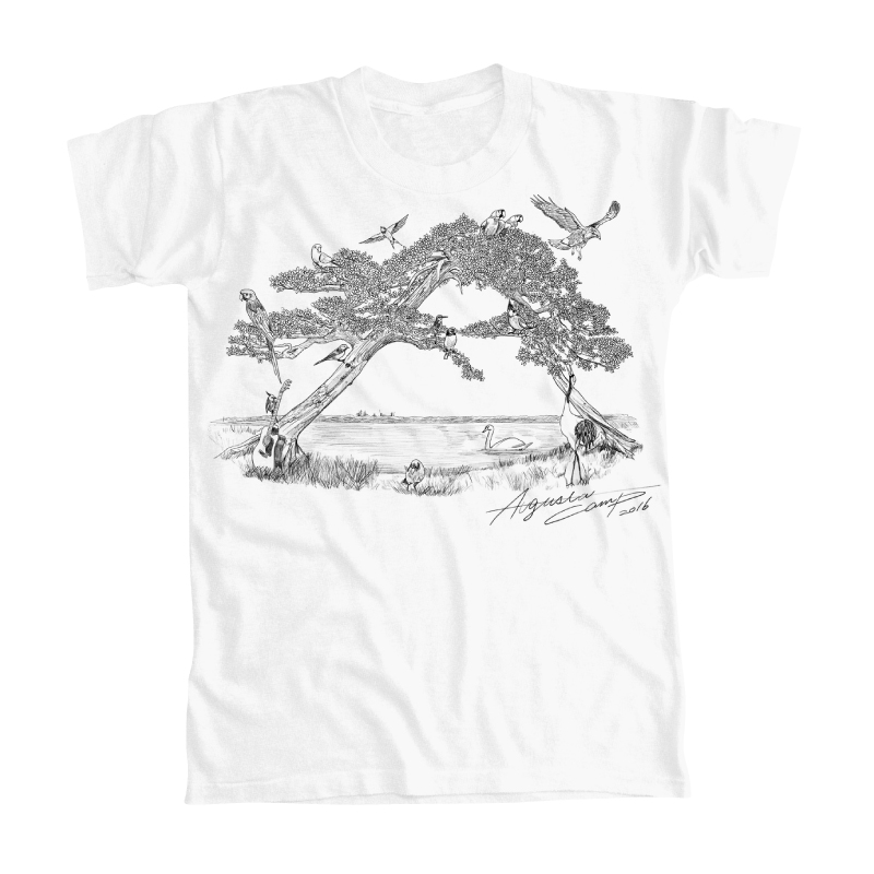 バードツリー Tシャツ(ホワイト) 