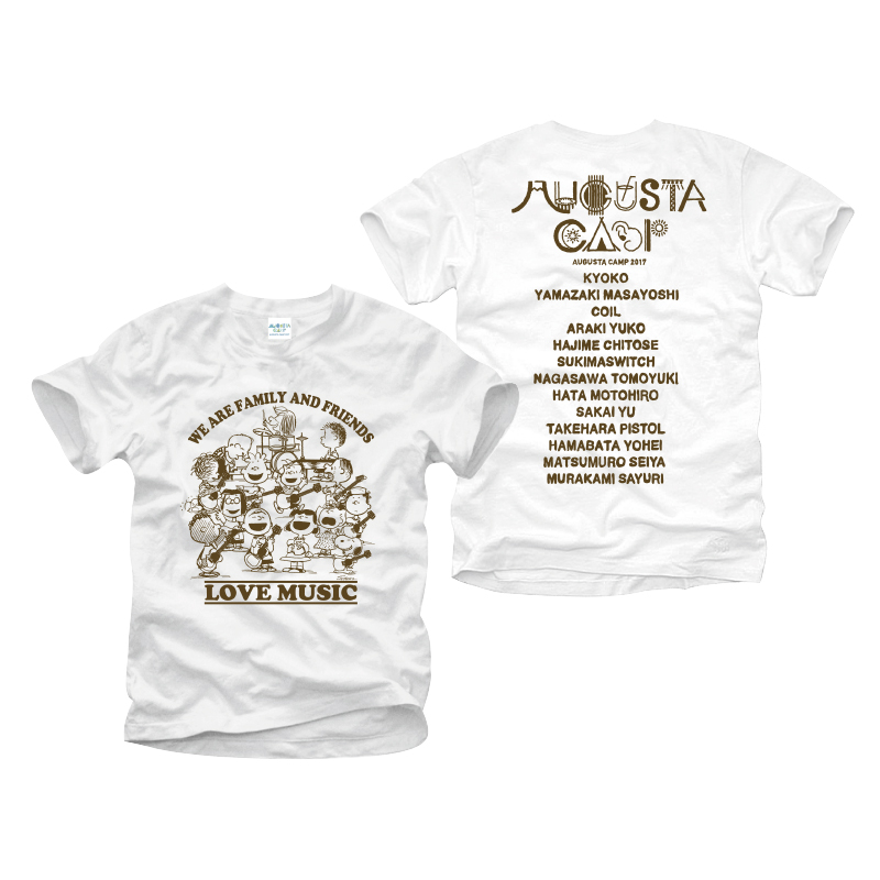 T-shirt Takoɗak T-shirt ~ 2017ver. ~ [White]