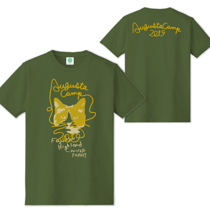 AC2019 キャット Tシャツ/オリーヴ