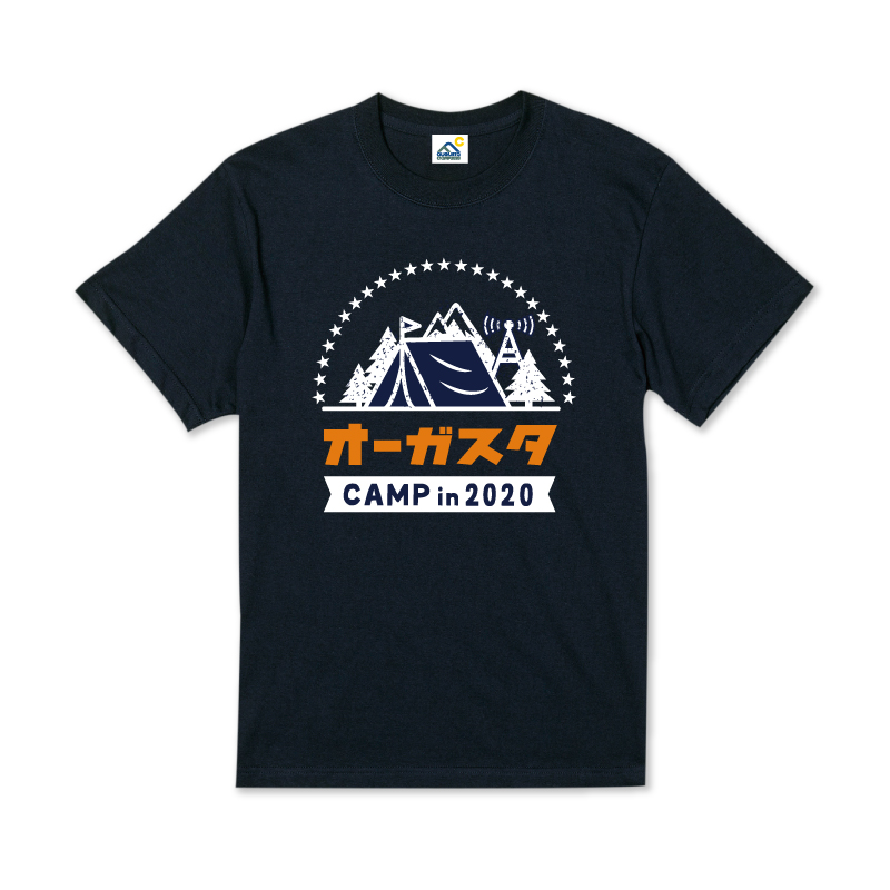 AC2020 camp night Tシャツ/ネイビー