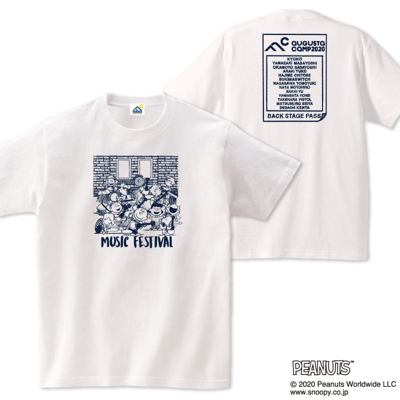 AC2020 スヌーピーコレクション Tシャツ/ホワイト
