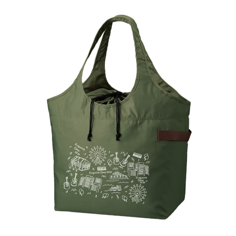 AC2020 Big Shopping Marche Bag [with cold insulation function] / Green