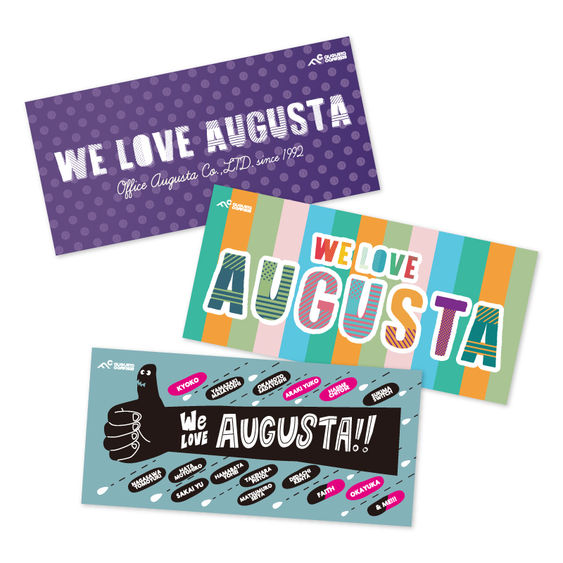 WE LOVE AUGUSTA ステッカー