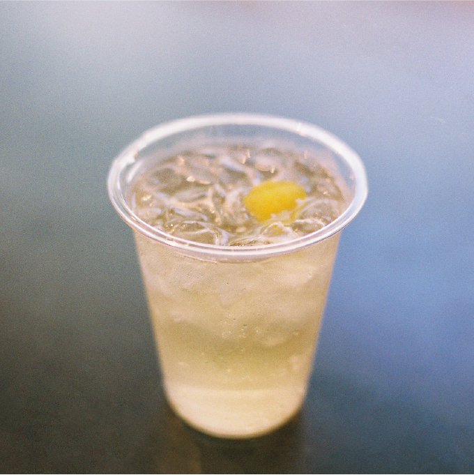 Bourbon highball