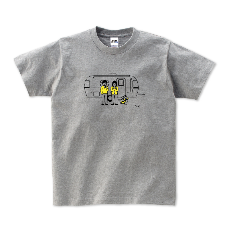 AC2021 Tomoyuki Nagasawa x Motohiro Hata 15th anniversary T-shirt / Heather gray